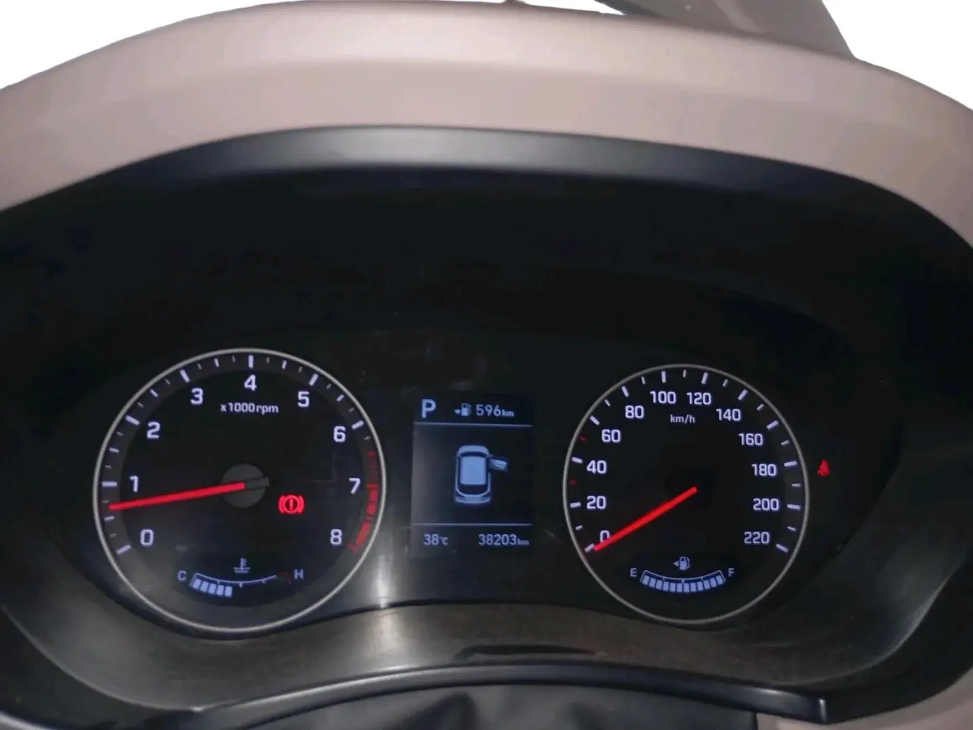 2019 Hyundai Elite i20 ASTA (O) CVT, Petrol, Automatic, 38,203 km, interior