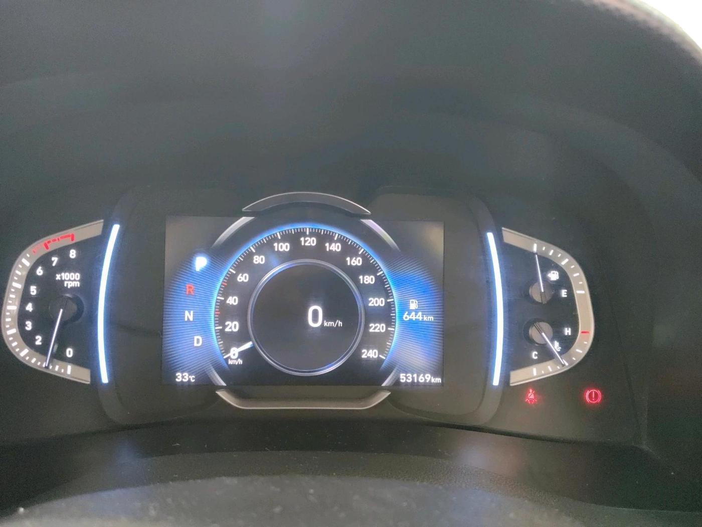 2021 Hyundai Creta SX (O) 1.4 TURBO DCT, Petrol, Automatic, 53,169 km, interior