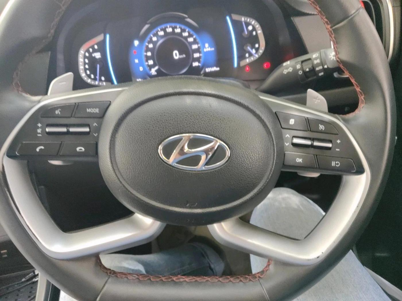 2021 Hyundai Creta SX (O) 1.4 TURBO DCT, Petrol, Automatic, 53,169 km, interior