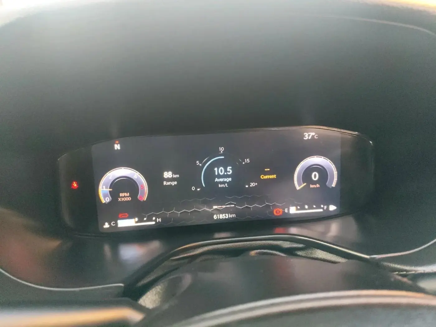 2022 Jeep Compass MODEL S (O) 2.0 DIESEL, Diesel, Manual, 61,853 km, interior