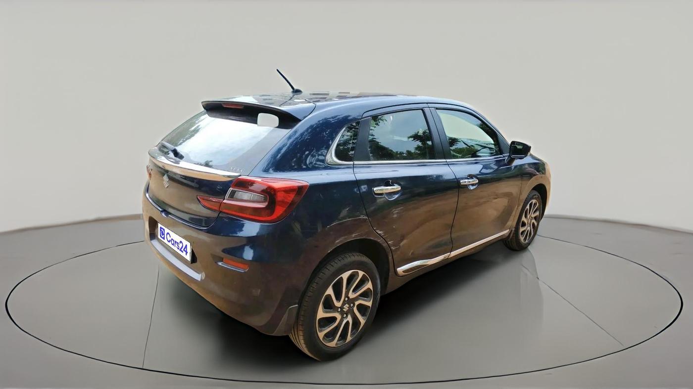 2022 Maruti Baleno ALPHA 1.2 AGS, Petrol, Automatic, 13,893 km, exterior