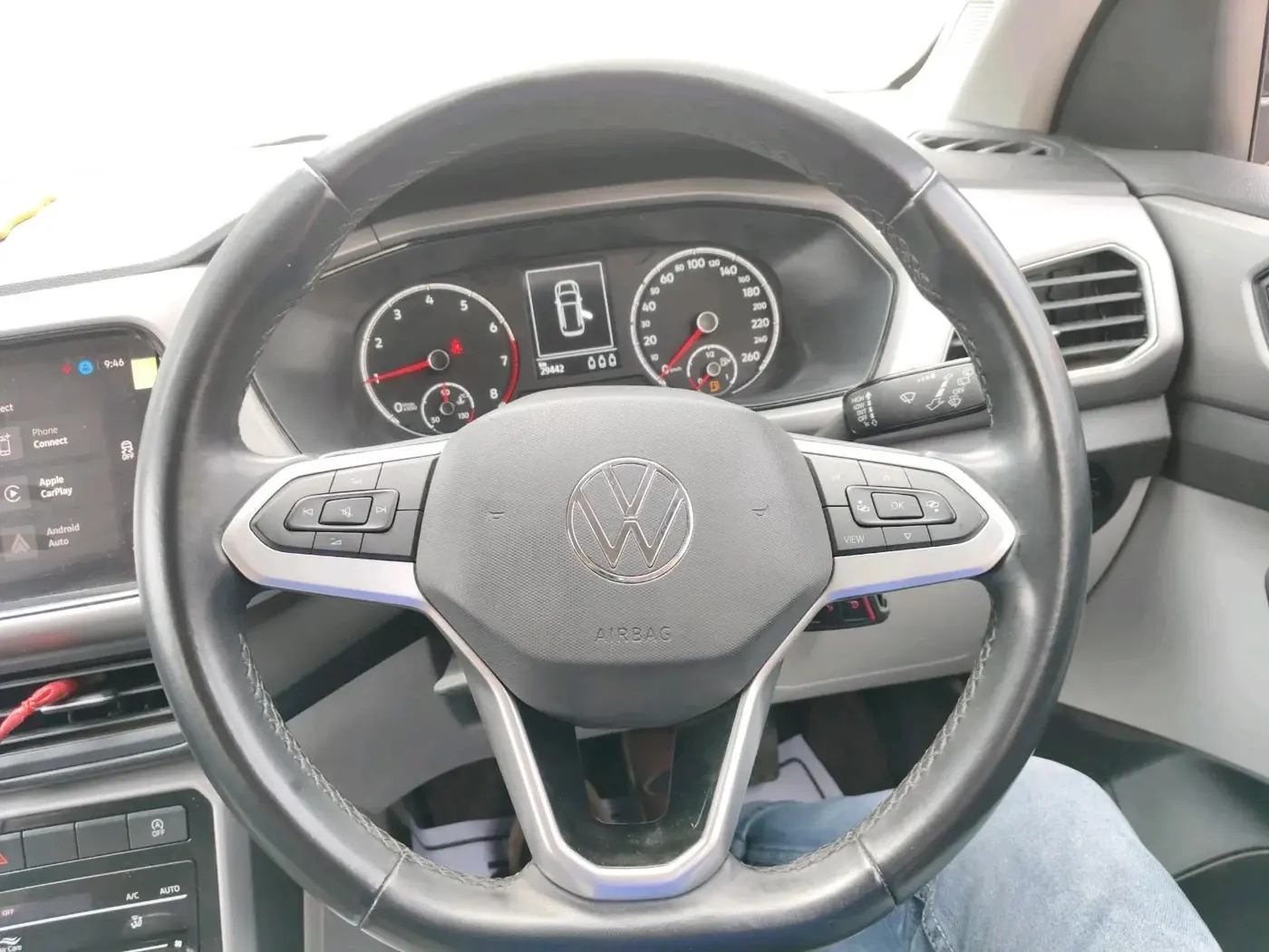 2023 Volkswagen TAIGUN HIGHLINE 1.0 TSI MT, Petrol, Manual, 29,442 km, interior