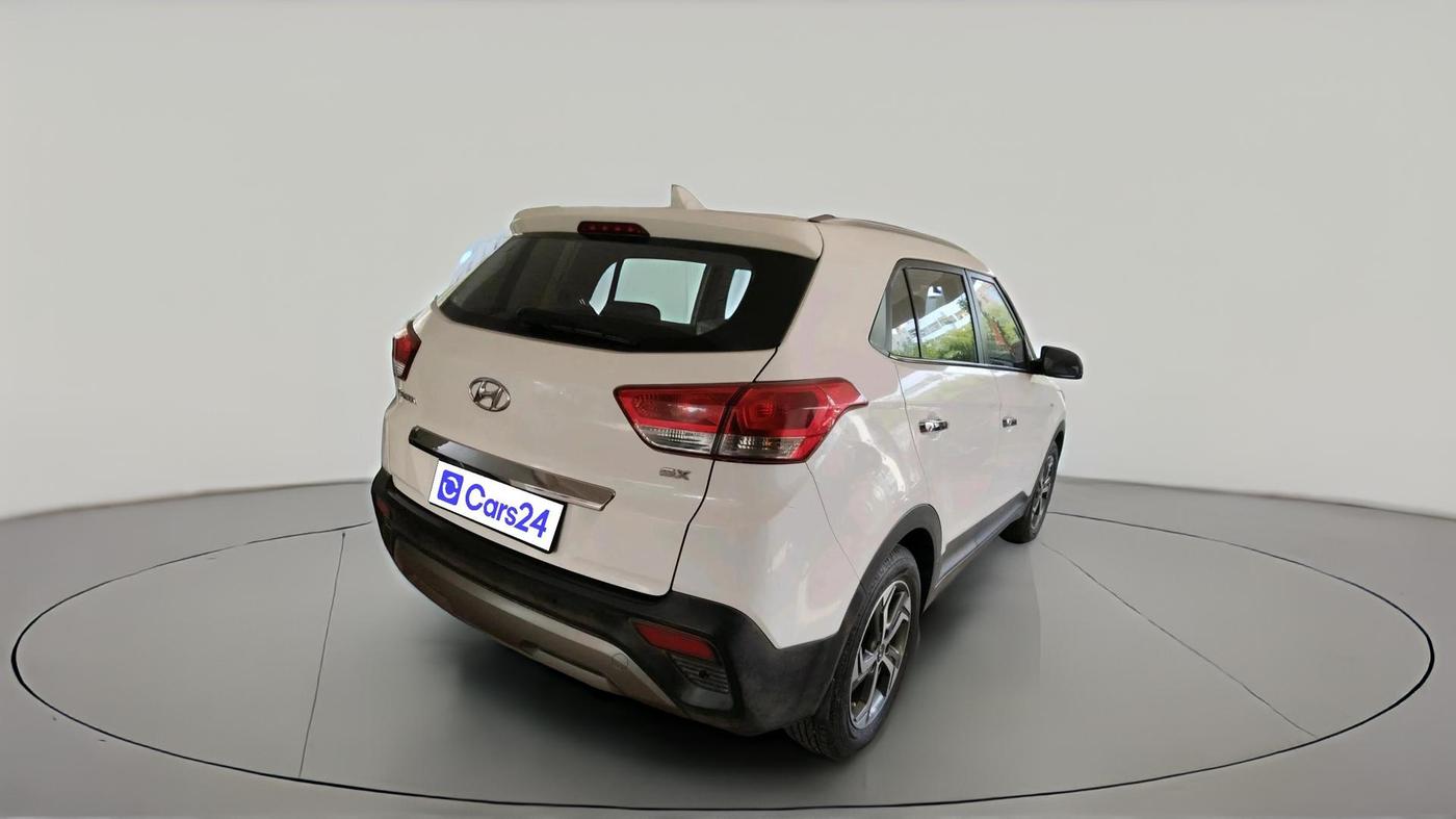 2018 Hyundai Creta SX AT 1.6 PETROL, Petrol, Automatic, 1,04,713 km, exterior