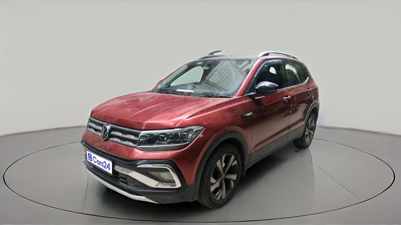 2022 Volkswagen TAIGUN TOPLINE 1.0 TSI MT, Petrol, Manual, 32,192 km, exterior