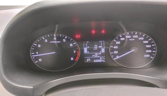 2018 Hyundai Creta SX AT 1.6 PETROL, Petrol, Automatic, 68,884 km, interior