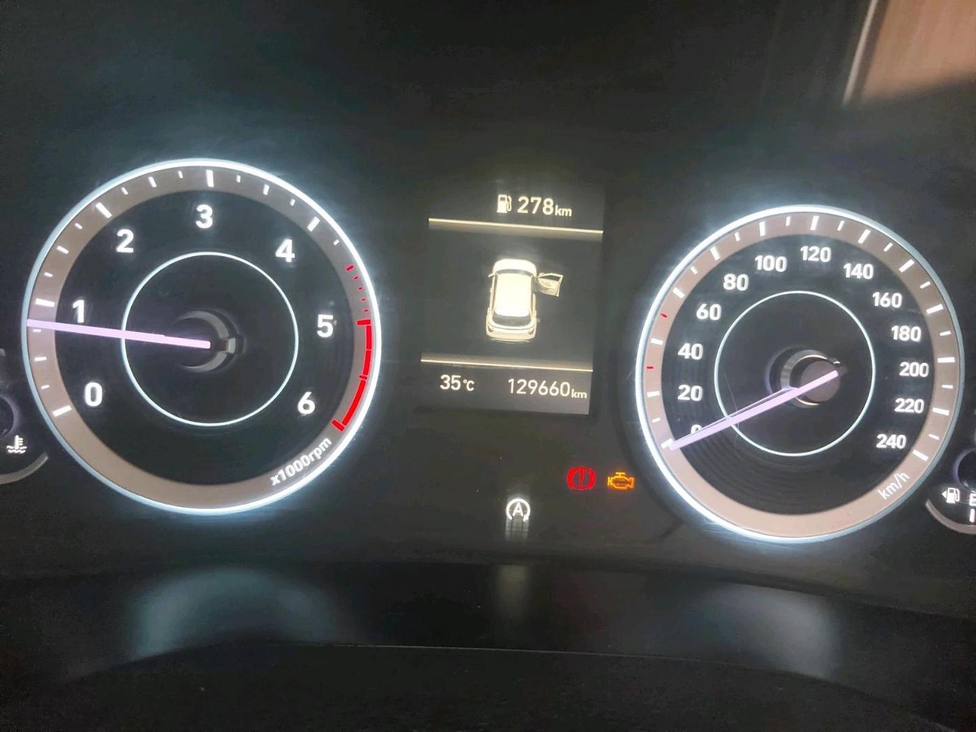 2023 Hyundai Creta E 1.5 DIESEL, Diesel, Manual, 1,29,660 km, interior
