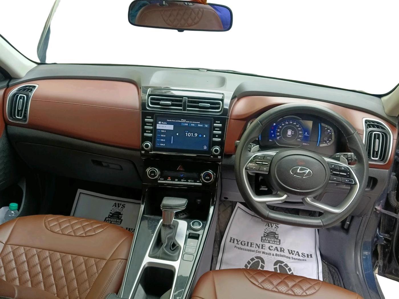 2022 Hyundai ALCAZAR PRESTIGE(O) EXE 1.5 AT 7STR, Diesel, Automatic, 88,061 km, interior