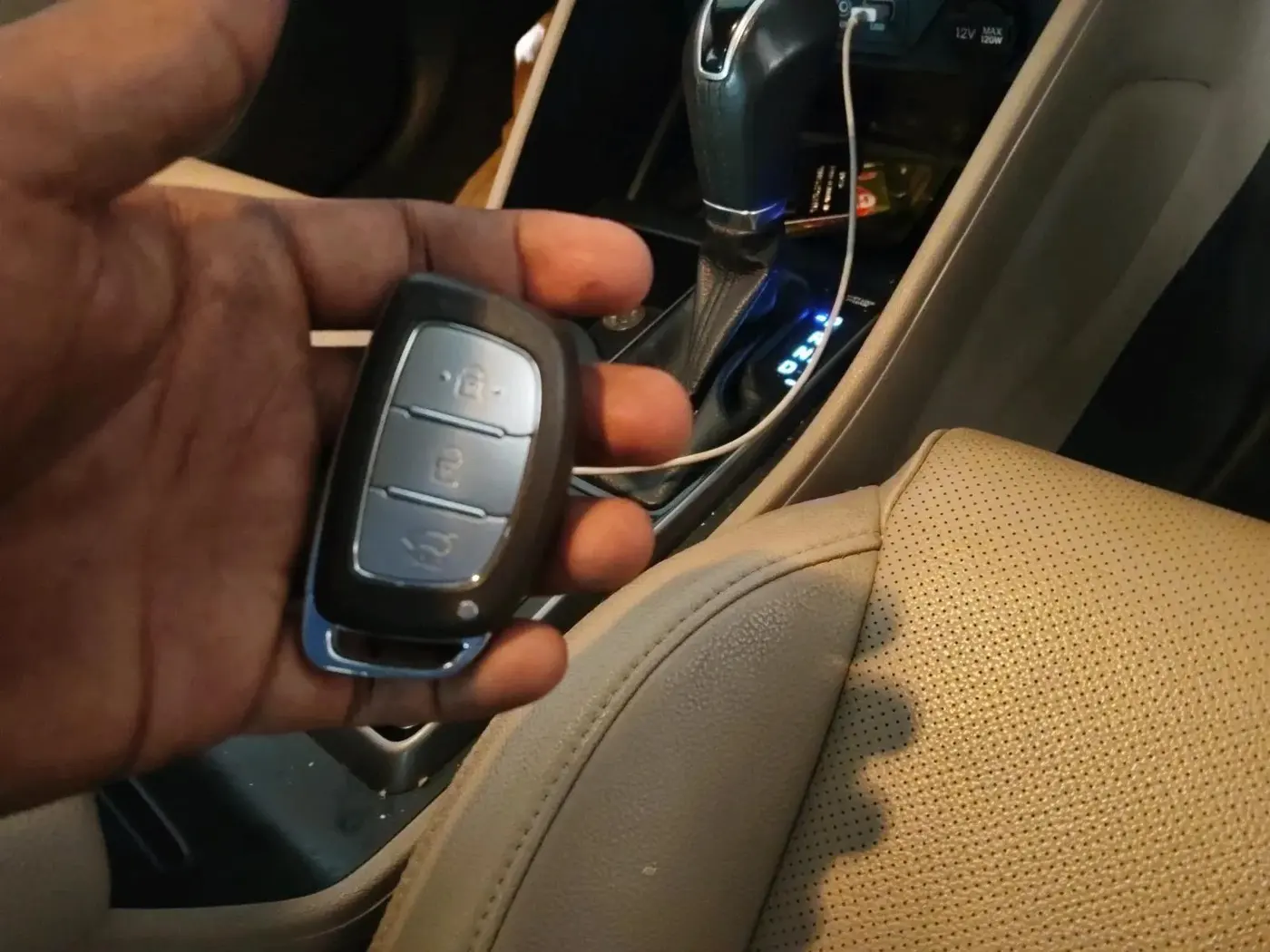 2018 Hyundai Tucson GLS 2WD AT PETROL, Petrol, Automatic, 63,735 km, interior