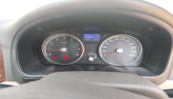 2010 Hyundai Verna TRANSFORM 1.6 SX VTVT, Petrol, Manual, 98,570 km, interior