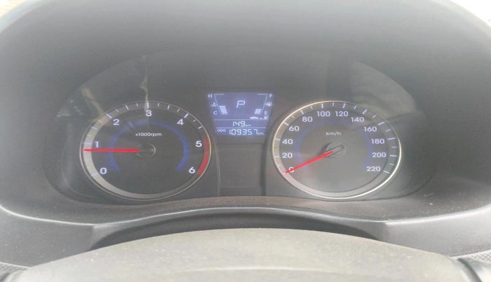 2014 Hyundai Verna FLUIDIC 1.6 CRDI SX AT, Diesel, Automatic, 1,09,357 km, interior