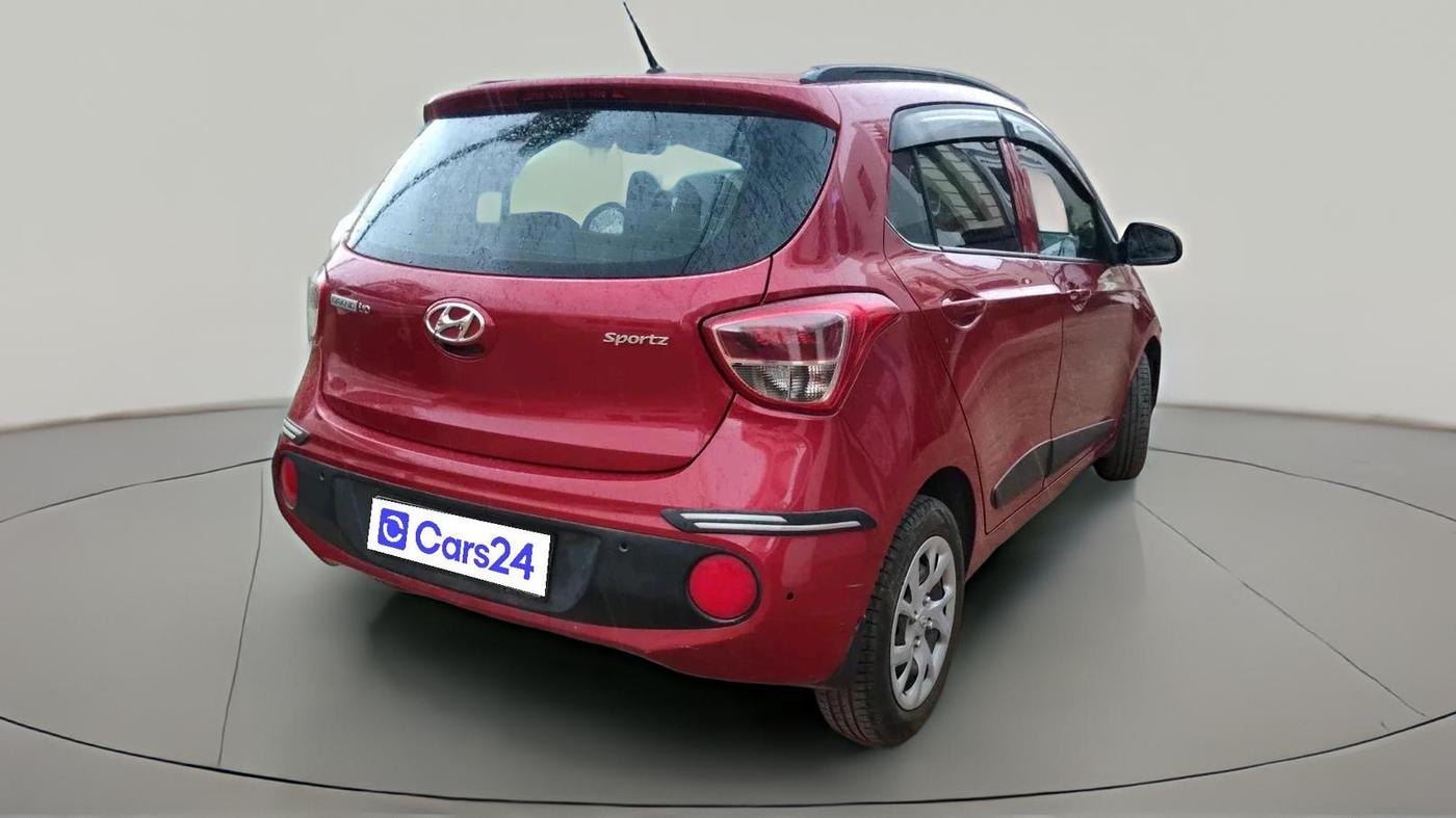 2018 Hyundai Grand i10 SPORTZ 1.2 KAPPA VTVT, Petrol, Manual, 61,359 km, exterior