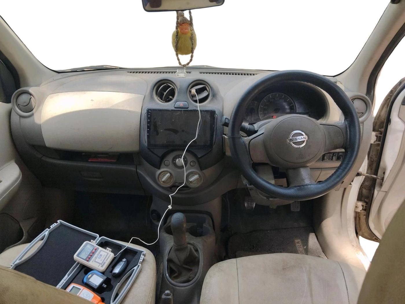 2011 Nissan Micra XV DIESEL, Diesel, Manual, 1,07,978 km, interior