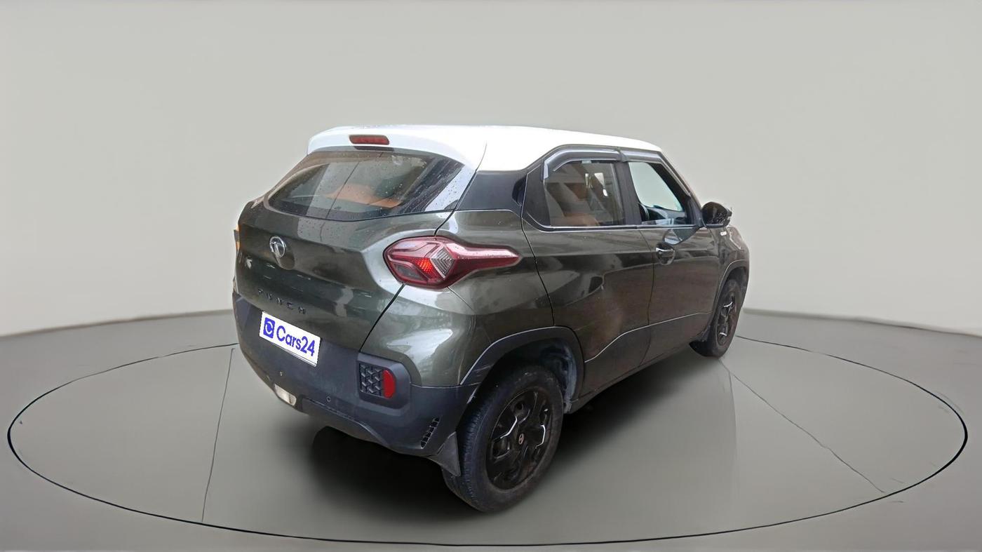 2022 Tata PUNCH ADVENTURE CAMO AMT, Petrol, Automatic, 73,315 km, exterior