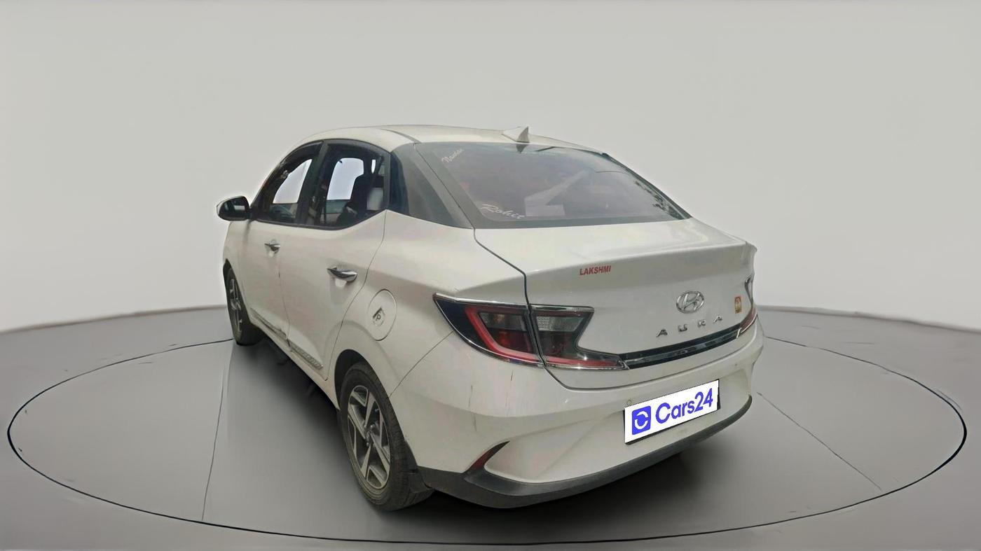 2020 Hyundai AURA SX PLUS 1.2 AMT, Petrol, Automatic, 67,100 km, exterior