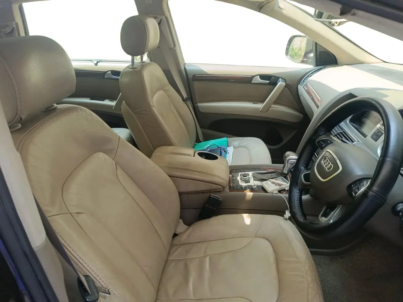 2013 Audi Q7 3.0 TDI QUATTRO, Diesel, Automatic, 1,04,836 km, interior