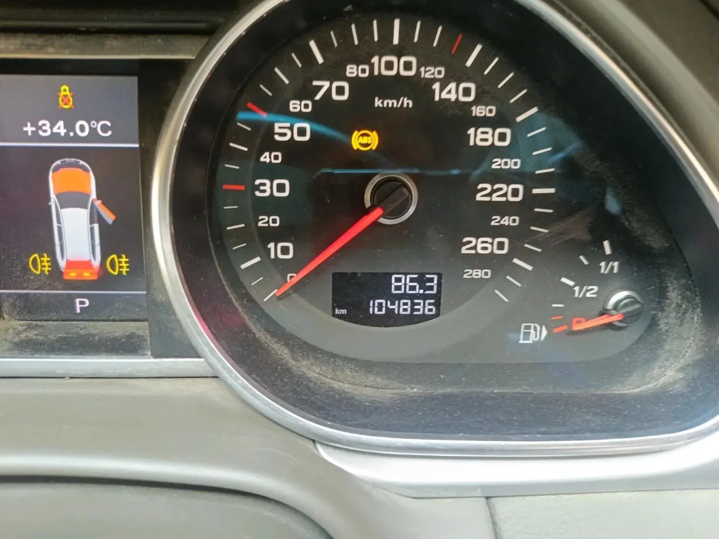 2013 Audi Q7 3.0 TDI QUATTRO, Diesel, Automatic, 1,04,836 km, interior