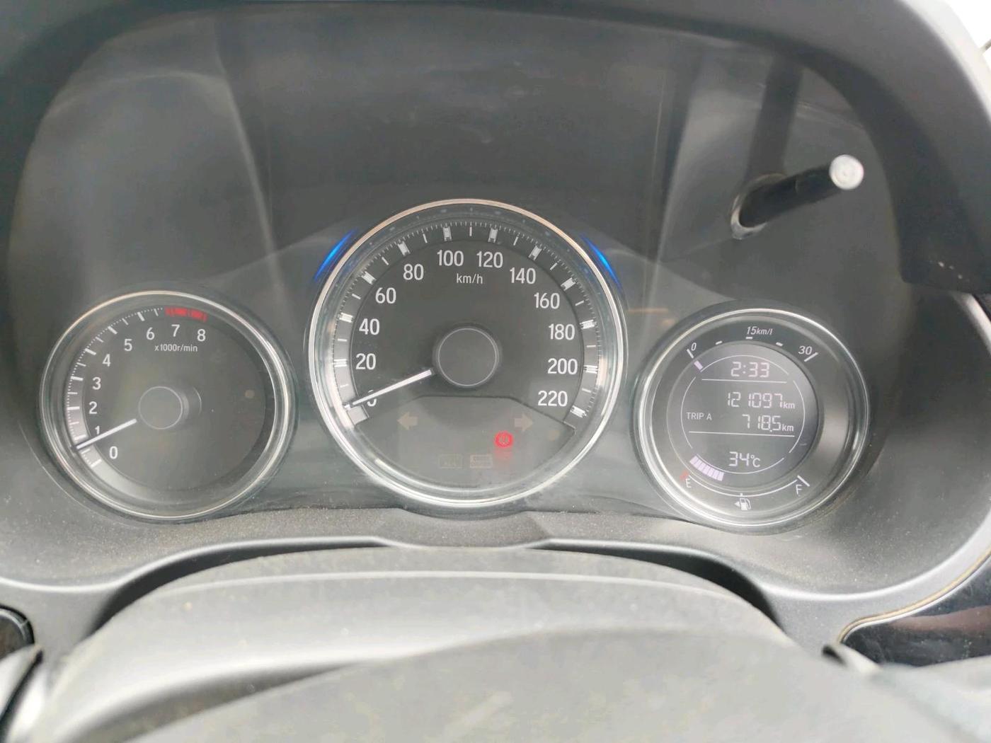 2018 Honda City 1.5L I-VTEC V MT, Petrol, Manual, 1,21,097 km, interior