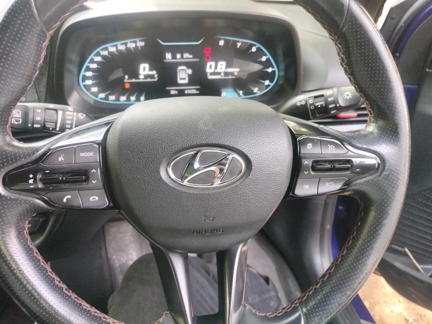 2021 Hyundai NEW I20 N LINE N8 1.0 TURBO GDI IMT, Petrol, Manual, 61,632 km, interior