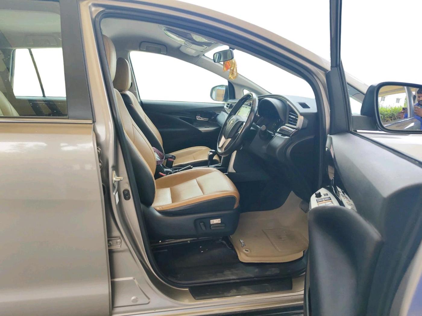 2021 Toyota Innova Crysta 2.4 ZX AT 7 STR, Diesel, Automatic, 1,04,382 km, interior