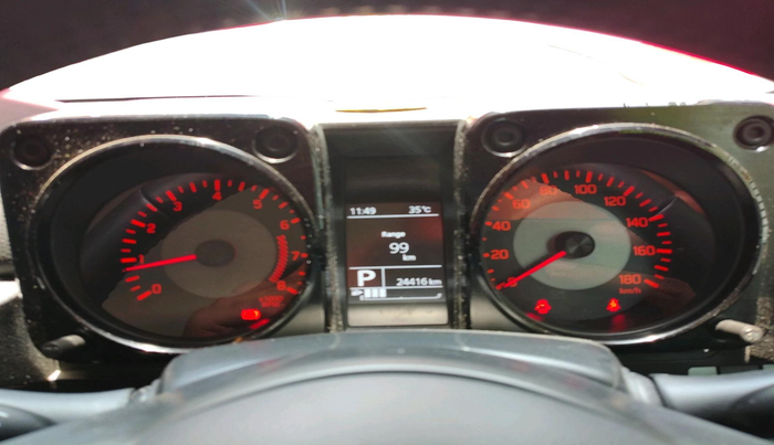 2024 Maruti JIMNY ALPHA ALL GRIP PRO AT DUAL TONE, Petrol, Automatic, 24,416 km, interior