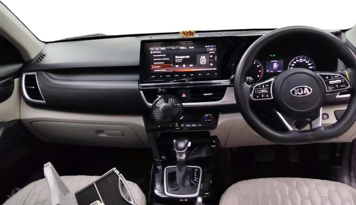 2019 KIA SELTOS HTX IVT 1.5 PETROL, Petrol, Automatic, 89,420 km, interior