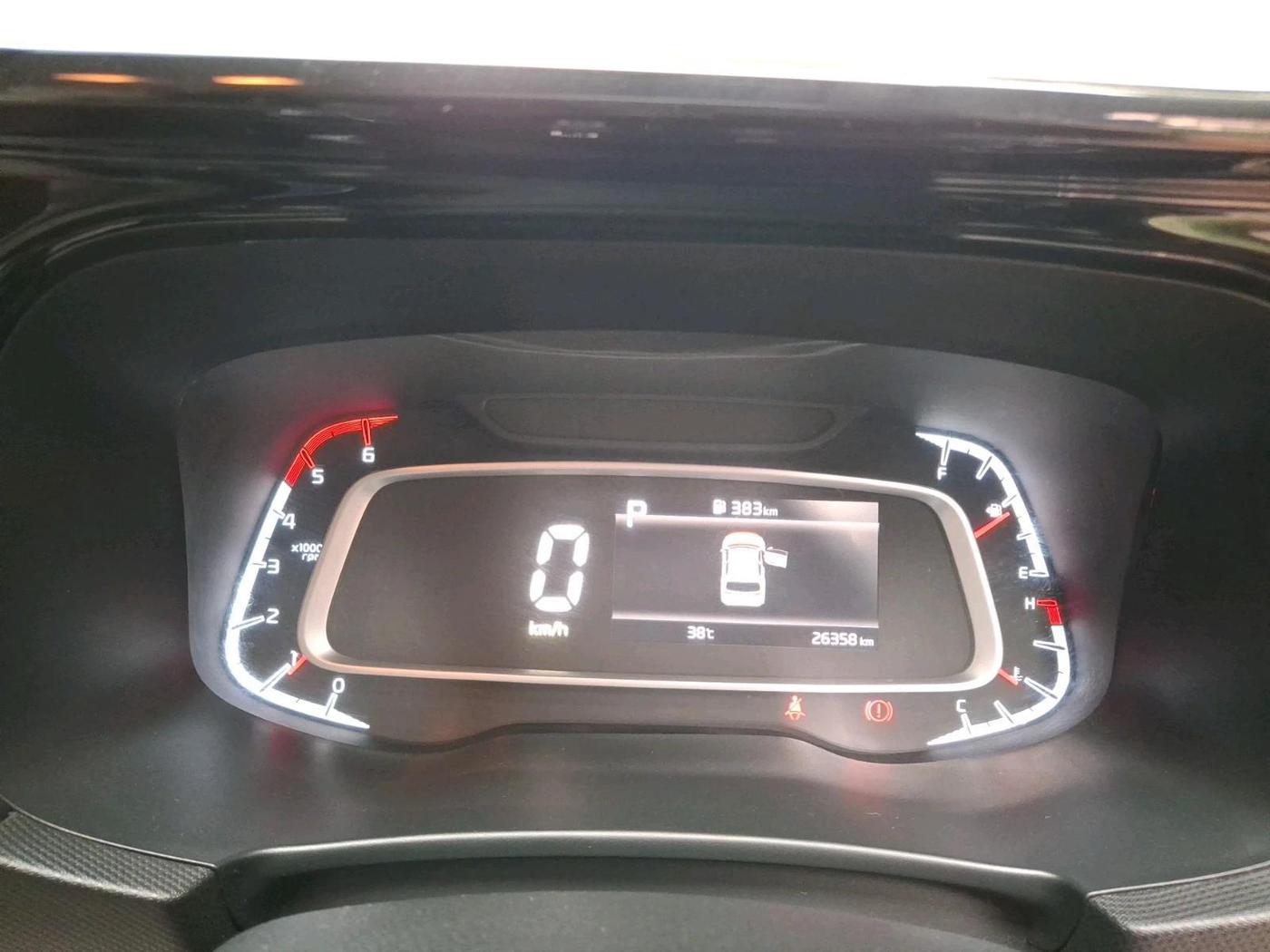 2022 KIA SONET HTX 1.5 AT, Diesel, Automatic, 26,358 km, interior
