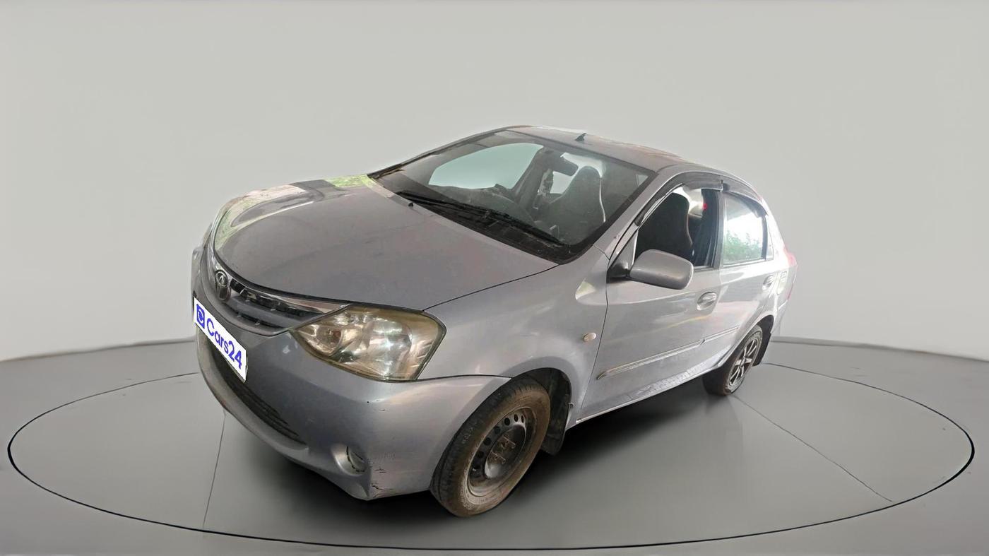 2011 Toyota Etios G, Petrol, Manual, 71,553 km, exterior