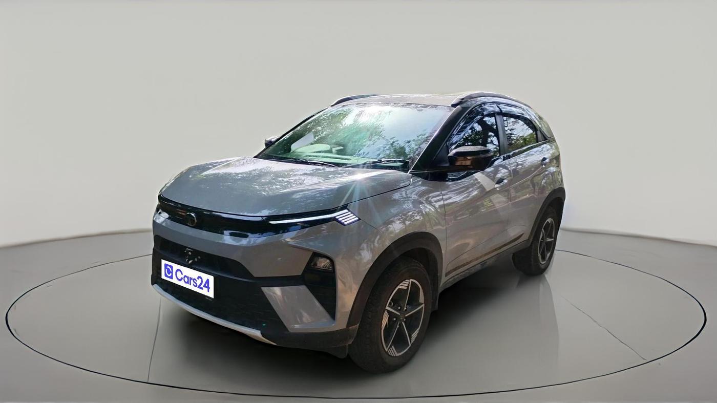 2025 Tata NEXON CREATIVE PLUS S 1.2 REVOTRON 6 AMT DT, Petrol, Automatic, 27,661 km, exterior