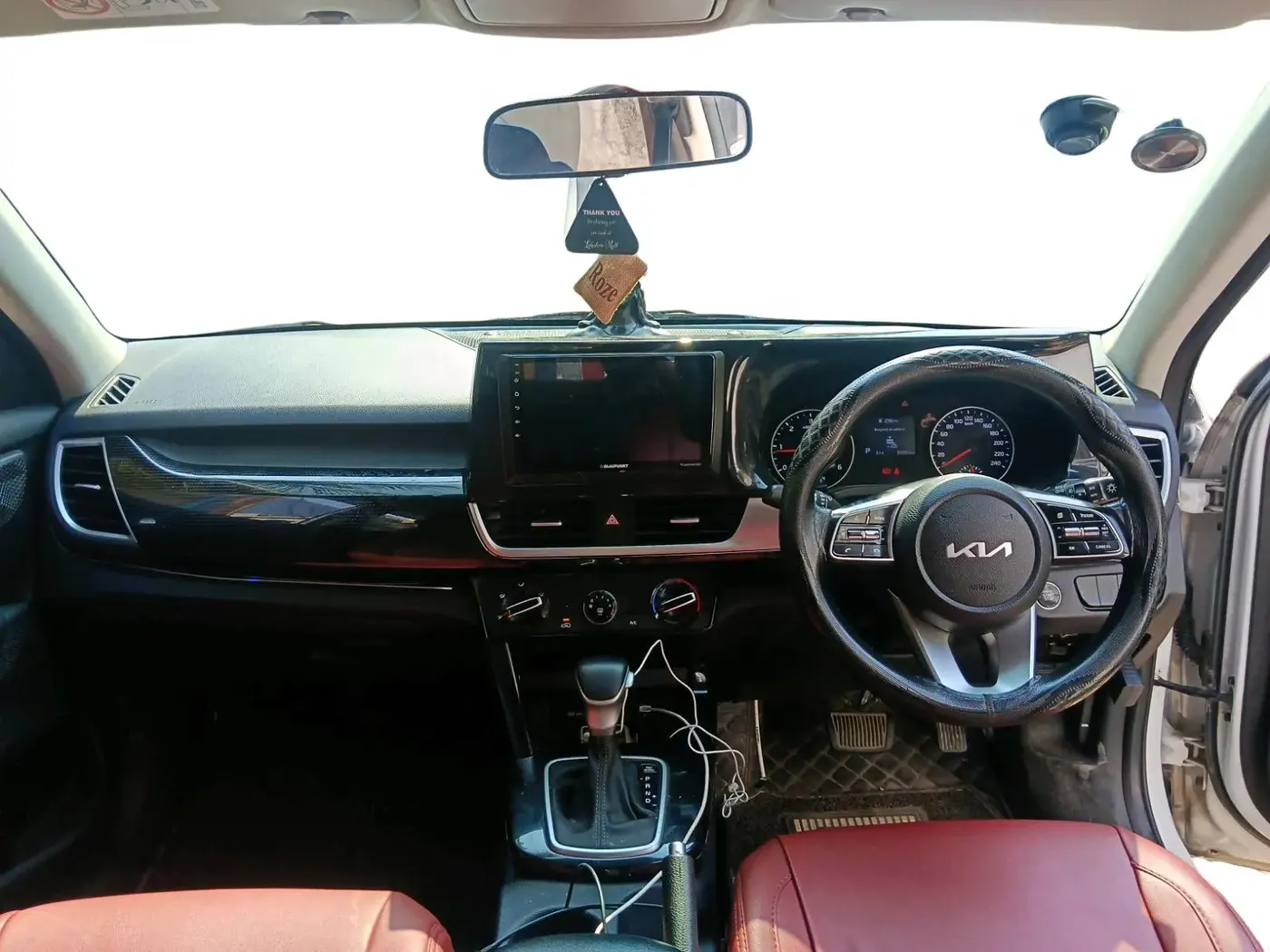 2021 KIA SELTOS HTK PLUS AT 1.5 DIESEL, Diesel, Automatic, 89,360 km, interior