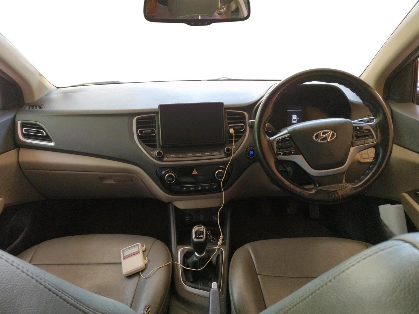 2021 Hyundai Verna SX 1.5 VTVT, Petrol, Manual, 1,02,028 km, interior