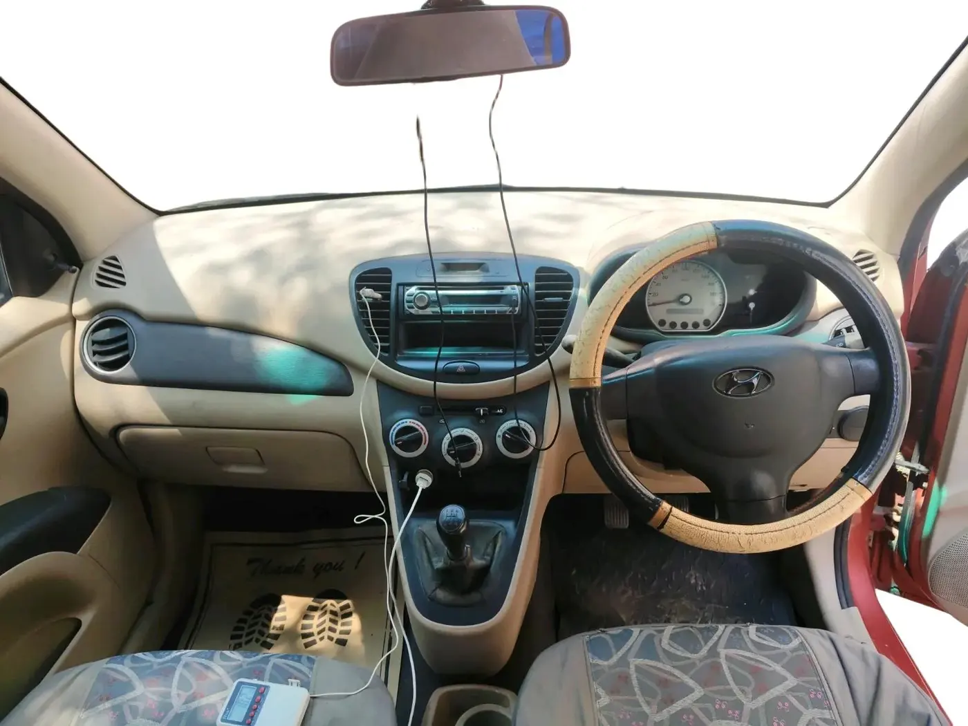 2008 Hyundai i10 MAGNA 1.2, Petrol, Manual, 80,269 km, interior