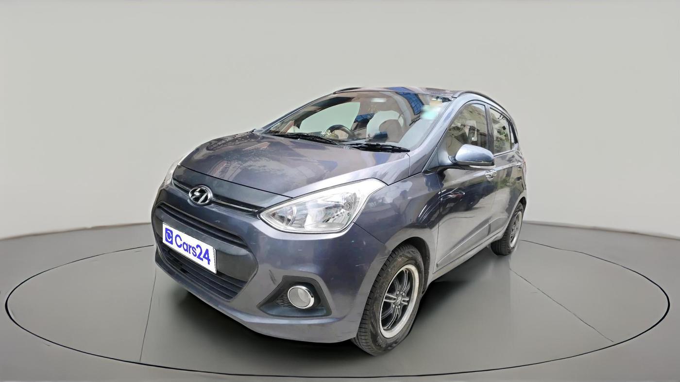 2014 Hyundai Grand i10 SPORTZ 1.2 KAPPA VTVT, Petrol, Manual, 32,732 km, exterior