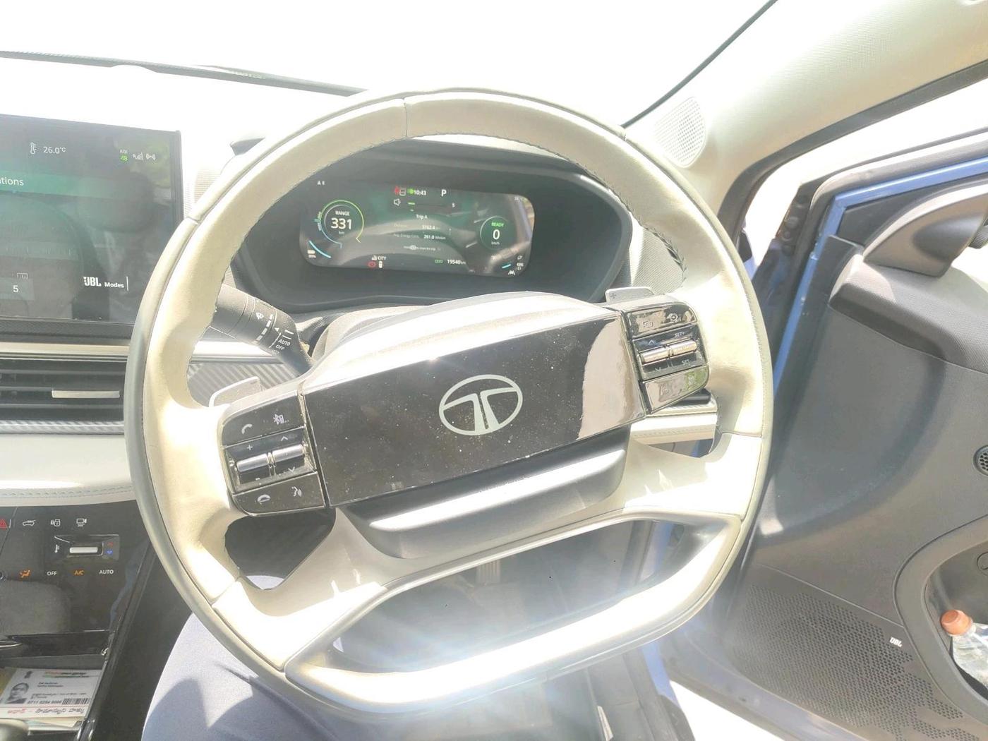 2025 Tata Curvv EV Empowered Plus A 55, Electric, Automatic, 19,540 km, interior