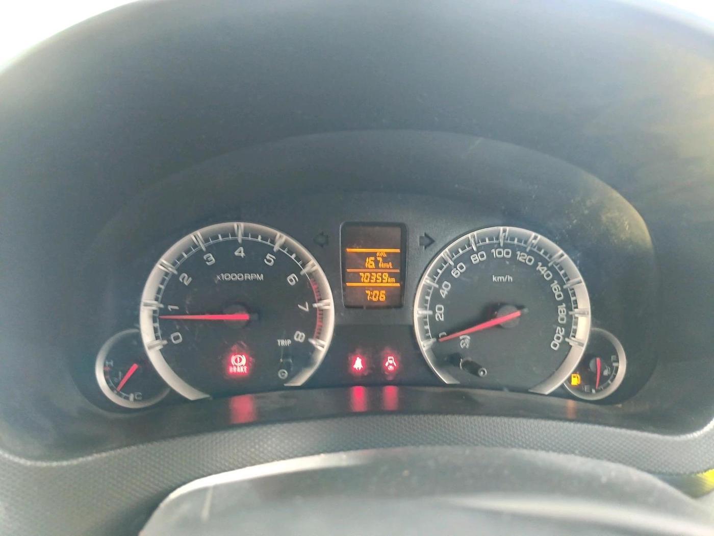 2017 Maruti Swift VXI, Petrol, Manual, 70,359 km, interior