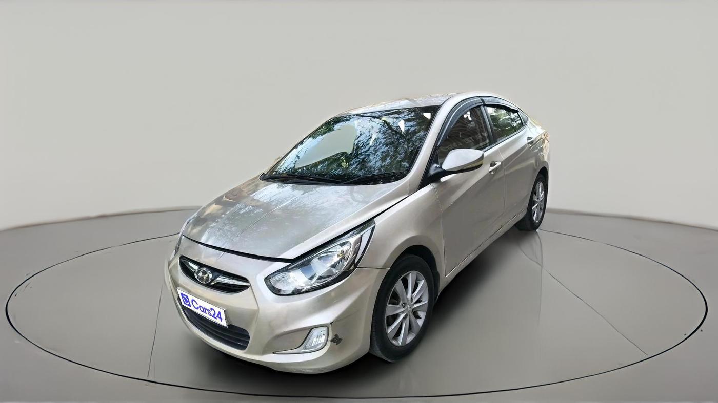 2013 Hyundai Verna FLUIDIC 1.6 VTVT SX, Petrol, Manual, 91,138 km, exterior