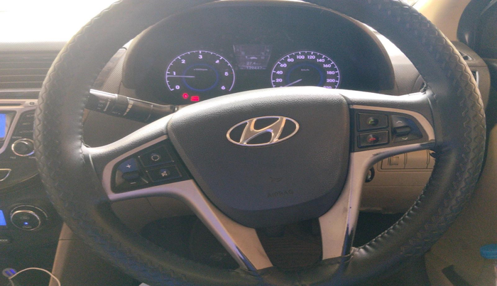 2013 Hyundai Verna FLUIDIC 1.6 CRDI SX, Diesel, Manual, 1,29,447 km, interior