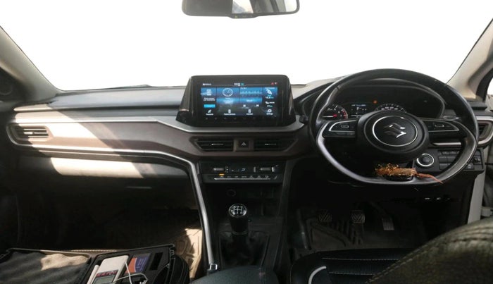 2022 Maruti BREZZA ZXI SMART HYBRID , Petrol, Manual, 92,019 km, interior