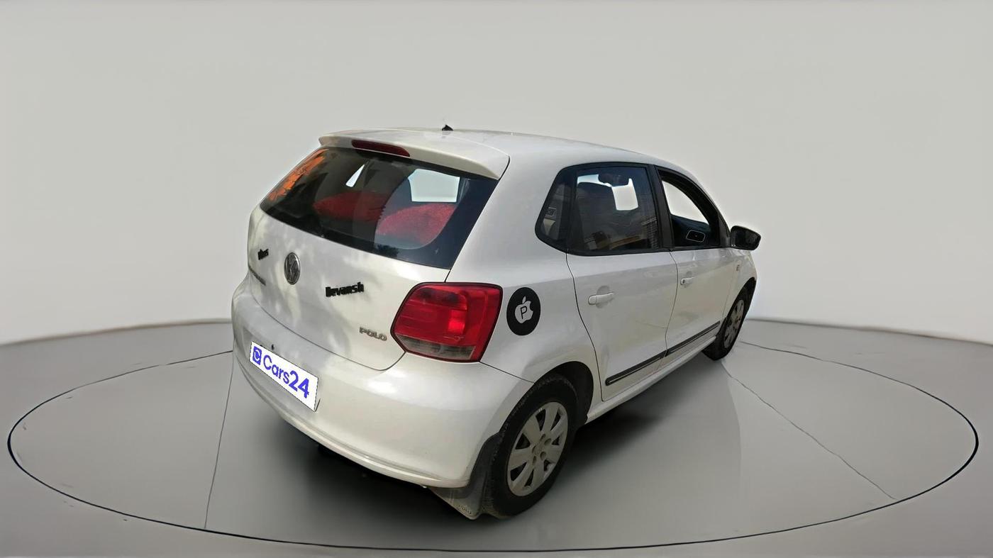 2011 Volkswagen Polo COMFORTLINE 1.2L PETROL, Petrol, Manual, 1,08,756 km, exterior