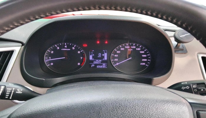 2016 Hyundai Creta SX PLUS AT 1.6 PETROL, Petrol, Automatic, 1,05,832 km, interior