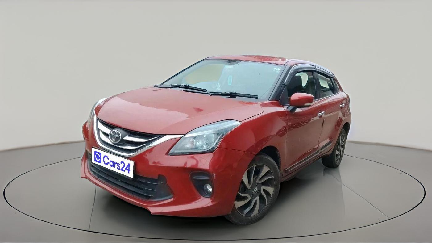 2021 Toyota Glanza G CVT, Petrol, Automatic, 40,193 km, exterior