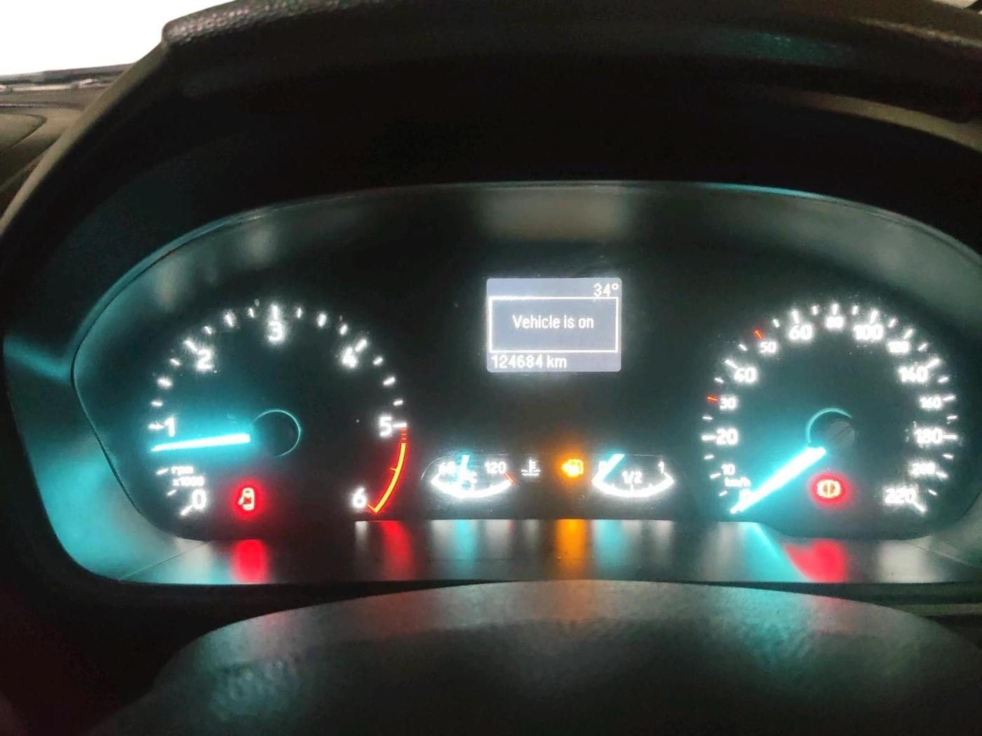 2019 Ford Ecosport AMBIENTE 1.5L DIESEL, Diesel, Manual, 1,24,684 km, interior