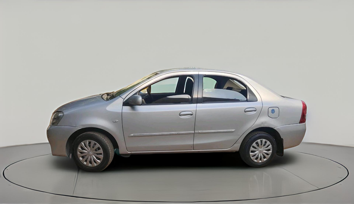 2012 Toyota Etios G, Petrol, Manual, 47,108 km, exterior