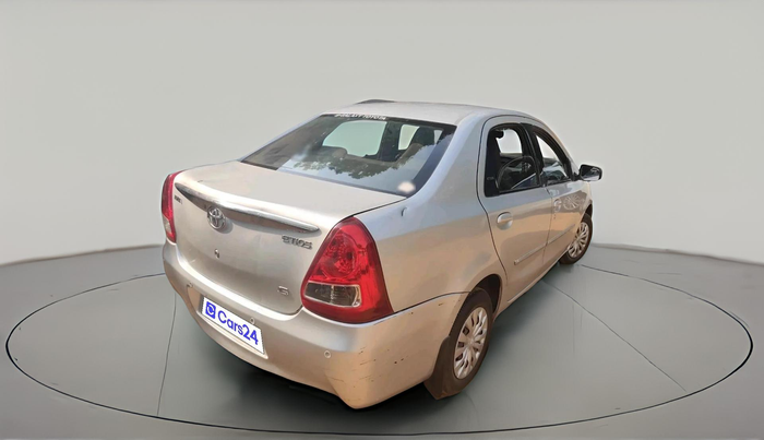 2012 Toyota Etios G, Petrol, Manual, 47,108 km, exterior