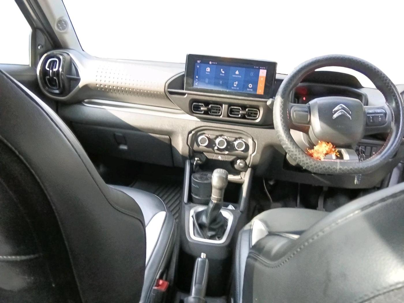 2022 CITROEN C3 FEEL 1.2, Petrol, Manual, 85,296 km, interior