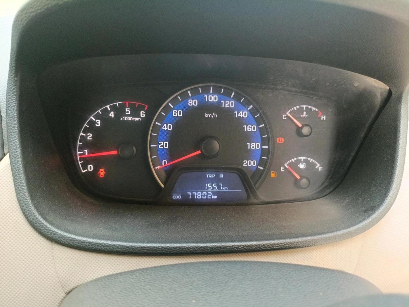 2018 Hyundai XCENT PRIME T CRDI, Diesel, Manual, 77,802 km, interior