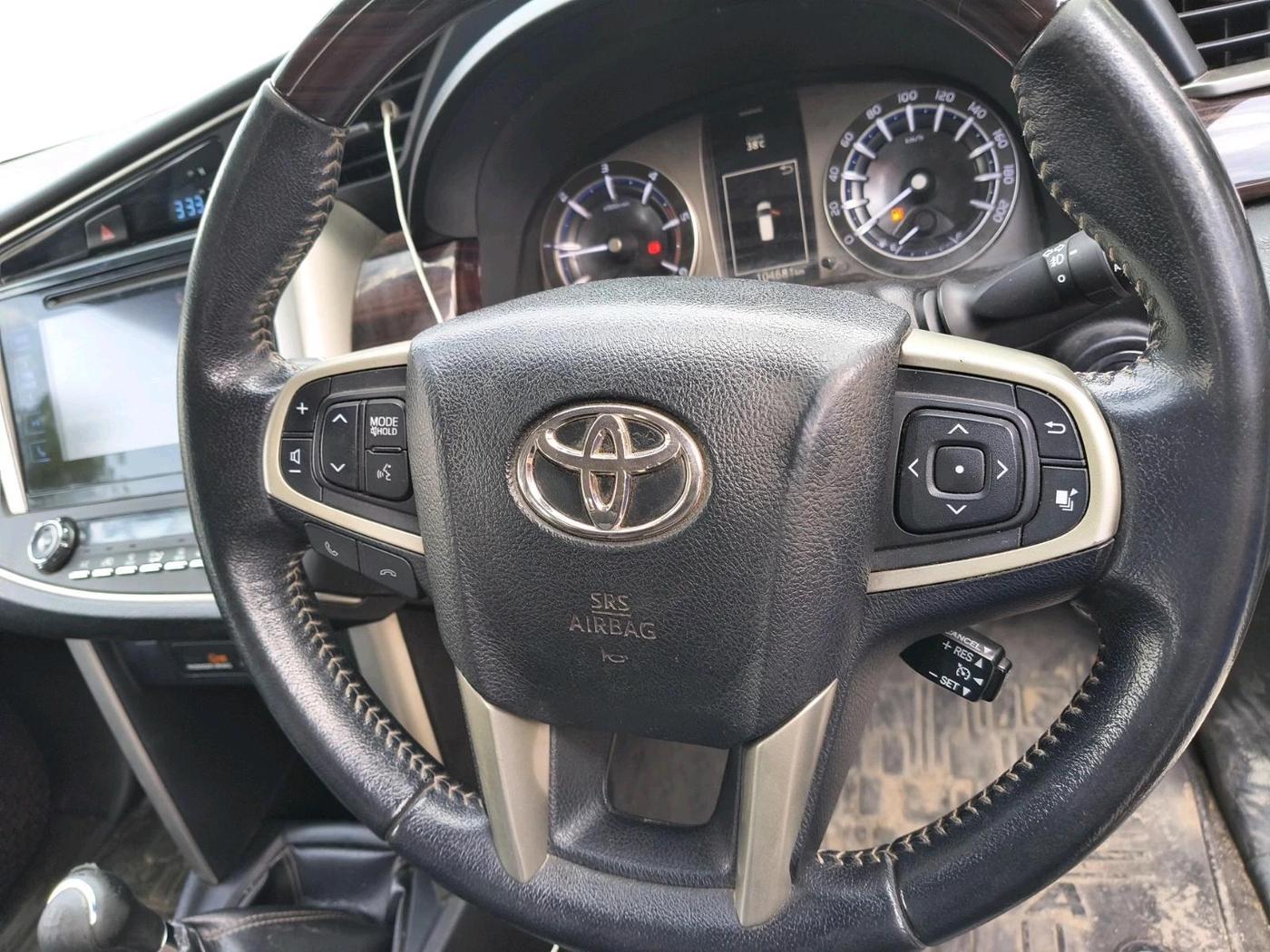 2017 Toyota Innova Crysta 2.4 ZX 7 STR, Diesel, Manual, 1,04,681 km, interior