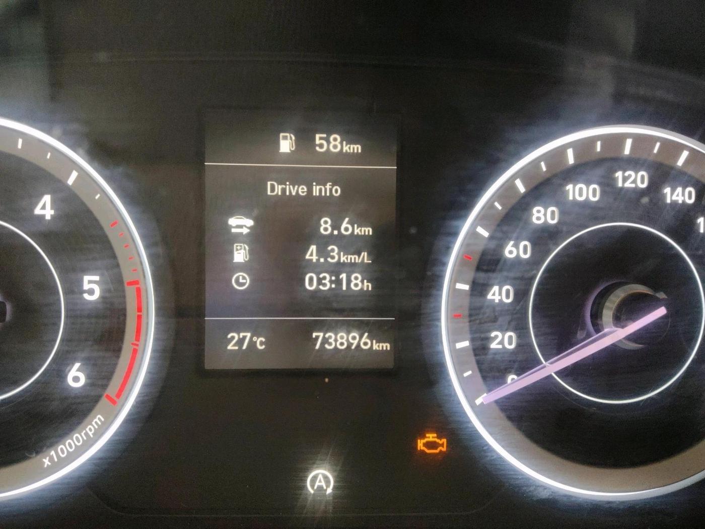 2023 Hyundai Creta SX 1.5 DIESEL, Diesel, Manual, 73,896 km, interior
