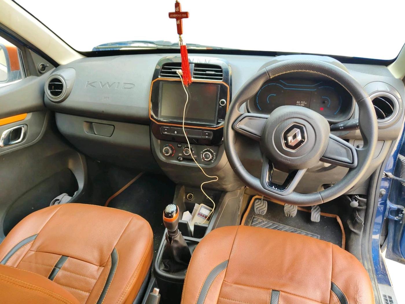 2020 Renault Kwid CLIMBER 1.0 (O), Petrol, Manual, 66,152 km, interior