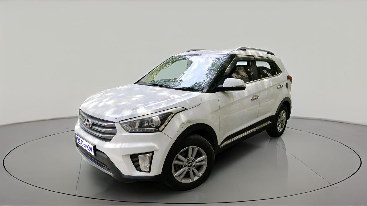 2017 Hyundai Creta SX PLUS 1.6 PETROL, Petrol, Manual, 1,01,531 km, exterior
