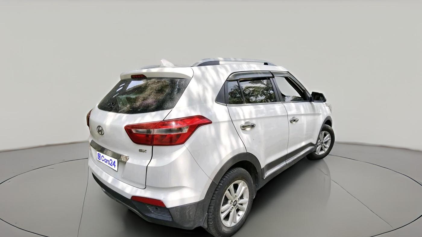 2017 Hyundai Creta SX PLUS 1.6 PETROL, Petrol, Manual, 1,01,531 km, exterior